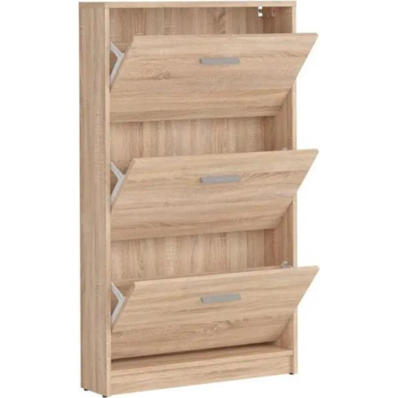 Nepo SFB3K cipősszekrény (sonoma tölgy/fehér)