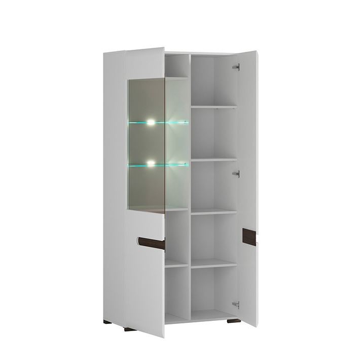 Azteca REG1W1D/21/9 magas vitrines szekrény - Image 2