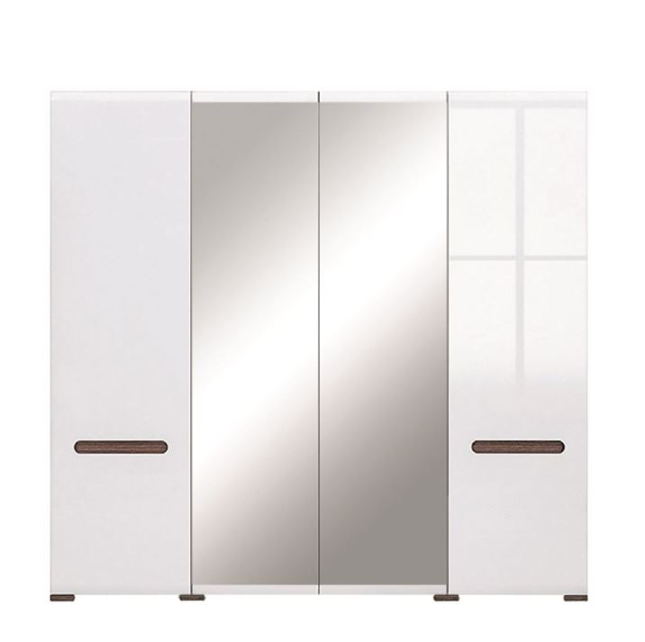 Azteca SZF2D2L/21/22 tükrös gardróbszekrény