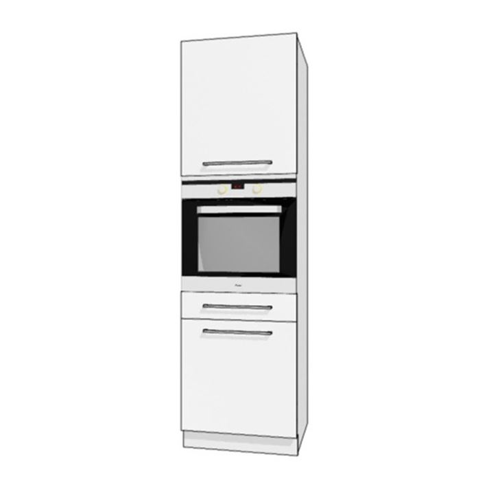 Creatíva CRE-20D álló beépített sütős 60-s elem (fehér)