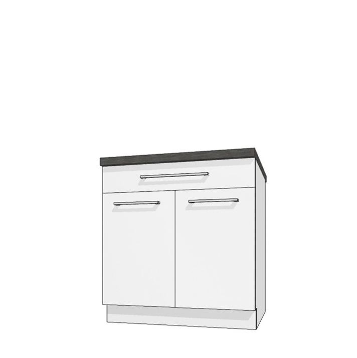 Creatíva CRE-6D alsó 80-s elem (fehér)