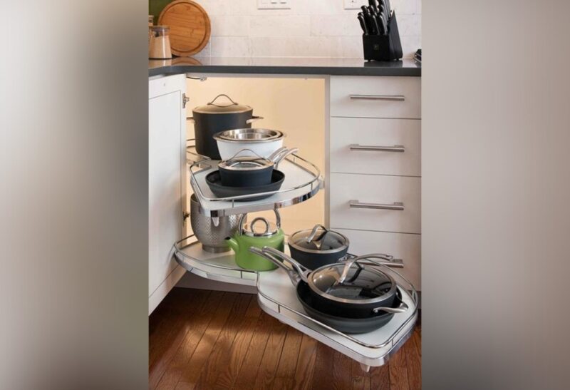 Creatíva CRE-24D alsó sarokelem kosárral (bal oldalas-fehér)