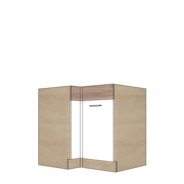 Econo ECO-14D alsó 1 ajtós sarok elem (jobbos)