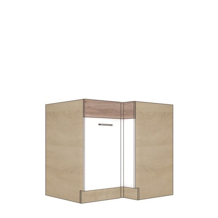 Econo ECO-15D alsó 1 ajtós sarok elem (balos)