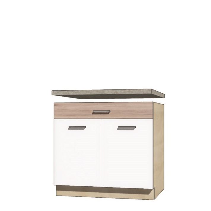 Econo ECO-7D alsó 1 fiókos, 2 ajtós 90-s elem