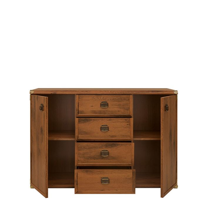 Indiana JKOM2D4S 130 komód (canyon fenyő) - Image 4