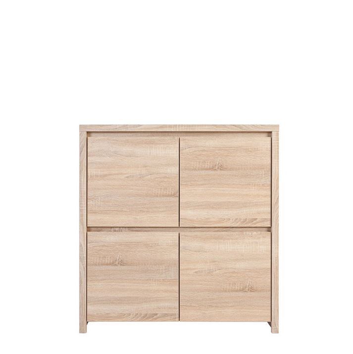 Kaspian KOM 4D komód (sonoma tölgy)