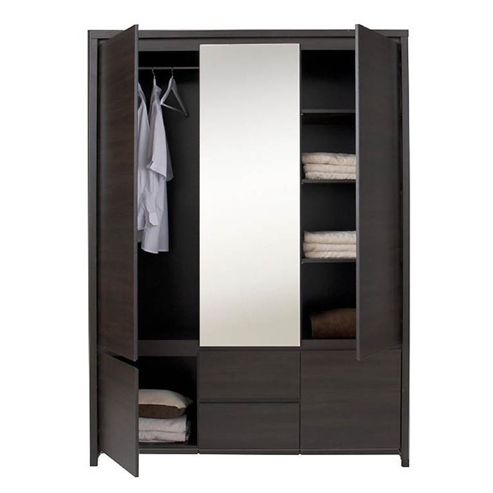 Kaspian SZF5D2S gardróbszekrény (sonoma tölgy) - Image 4