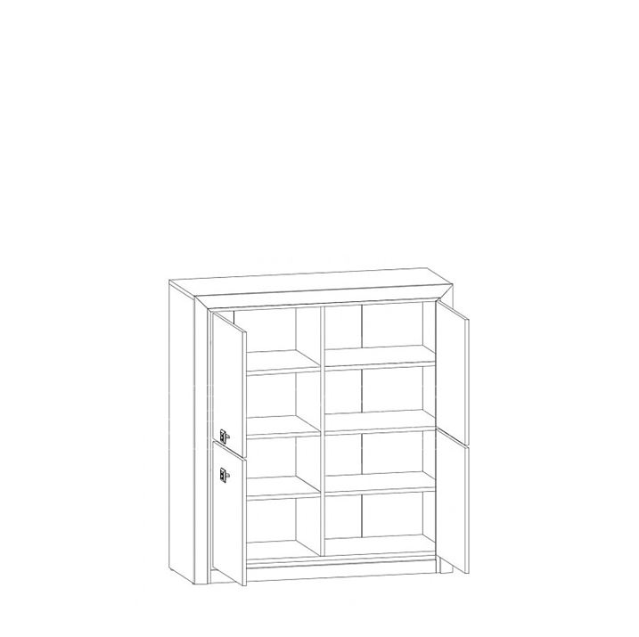 Koen KOM4D komód - Image 2