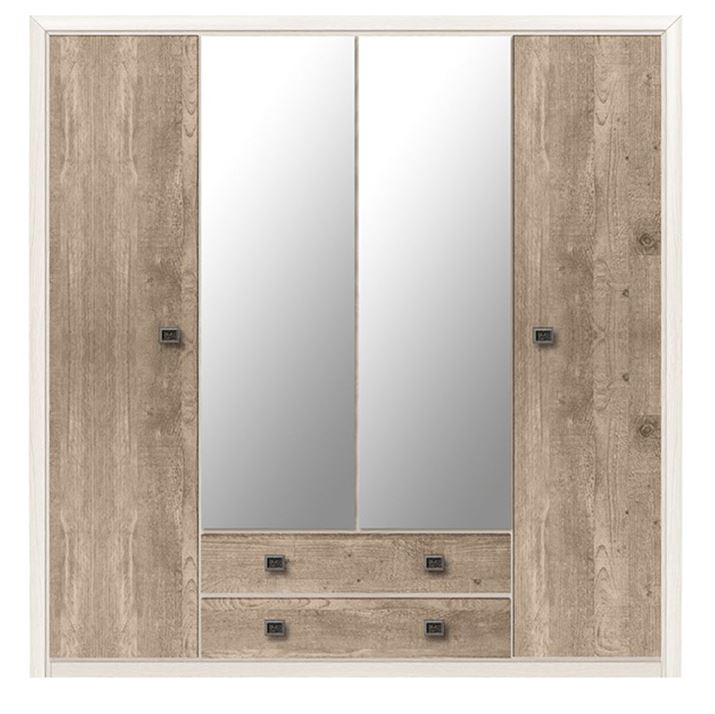 Koen II SZF4D2S gardróbszekrény