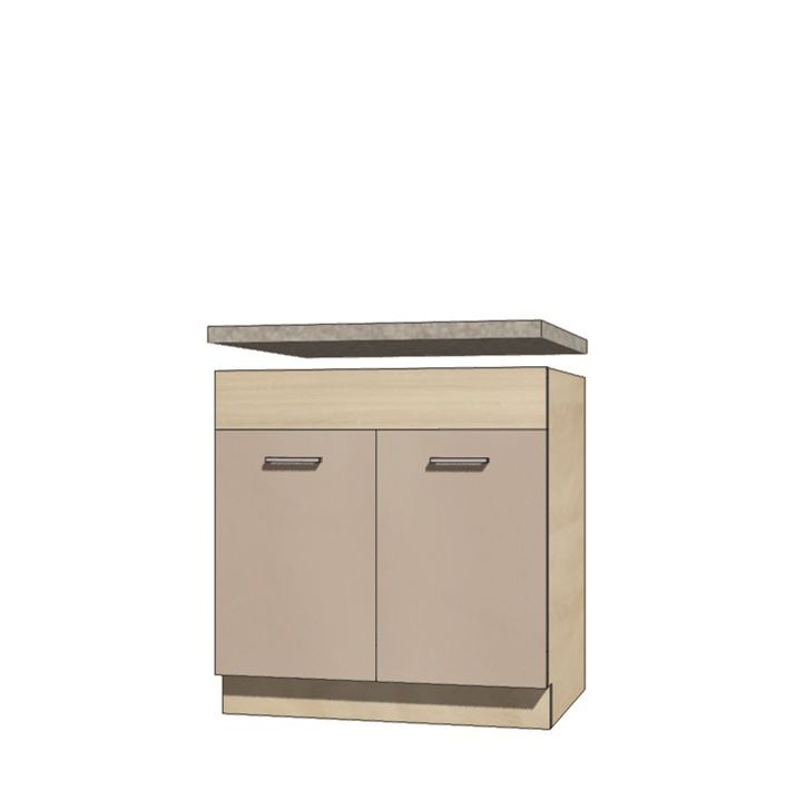 Premio PRE-12D alsó 2 ajtós mosogatós 80-s elem