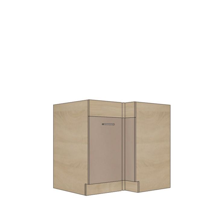 Premio PRE-15D alsó 1 ajtós sarok elem (balos)