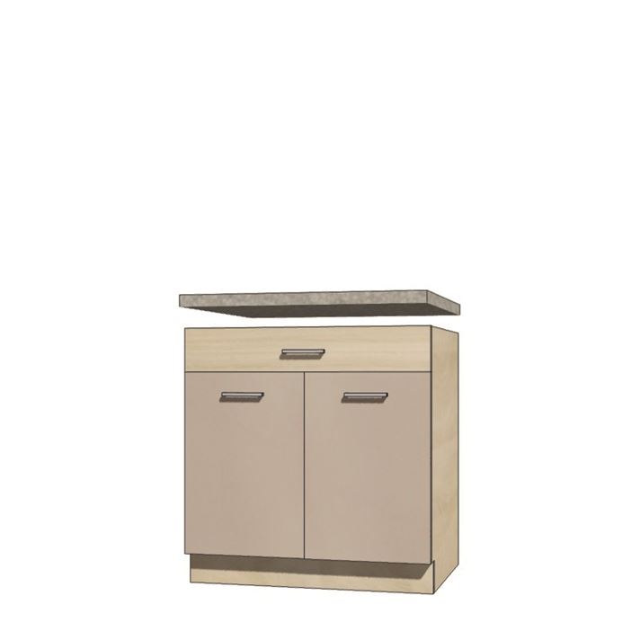 Premio PRE-6D alsó 1 fiókos, 2 ajtós 80-s elem