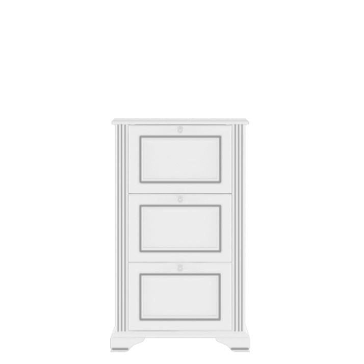 White cipősszekrény 3D