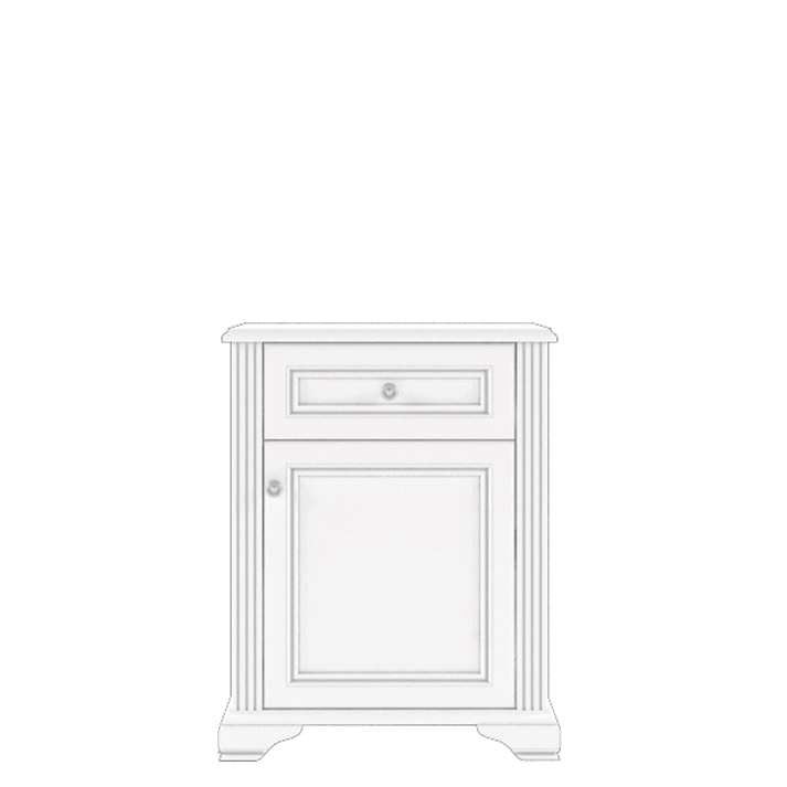 White komód 1D1S
