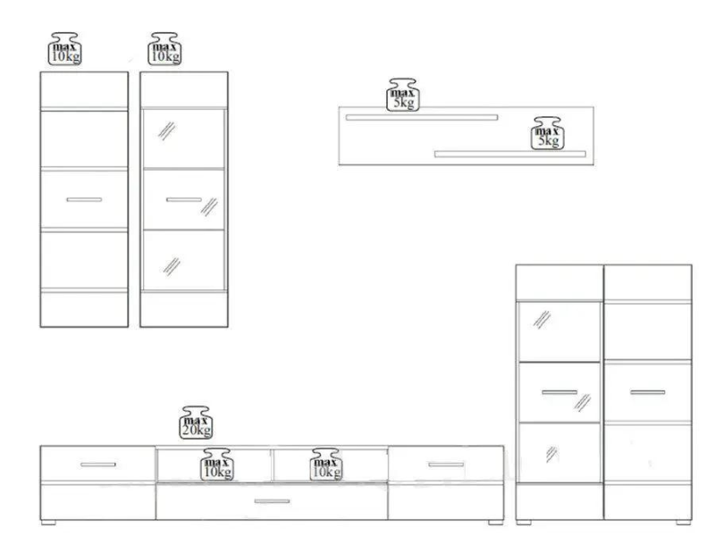 Celine nappali vitrinkombináció - Image 2