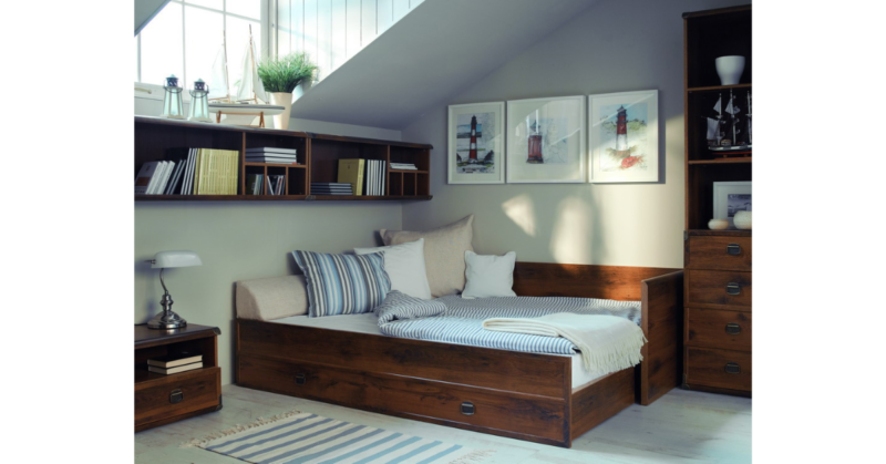 Indiana JKOM1S 50 éjjeliszekrény (sutter tölgy)