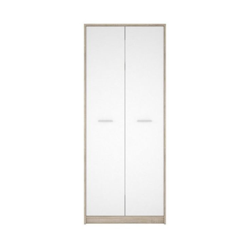 Nepo SZF2D akasztós szekrény (sonoma tölgy/fehér)