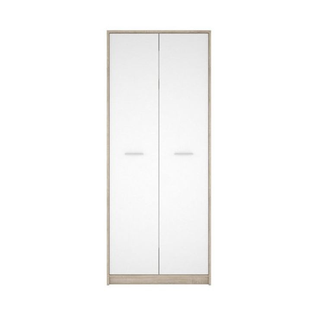 Nepo SZF2D akasztós szekrény (sonoma tölgy/fehér)