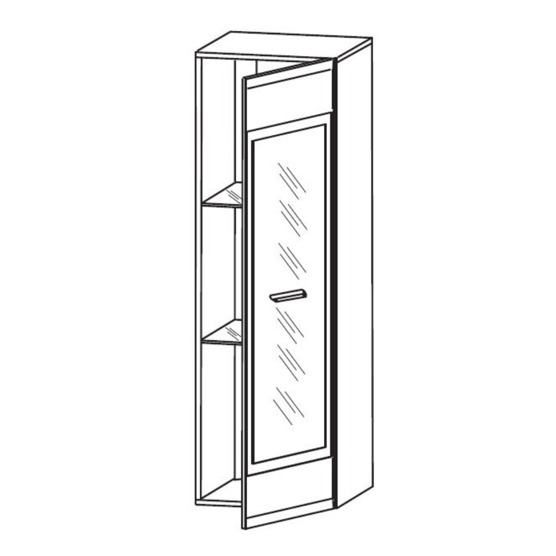 Vusher SFW1W fali vitrines szekrény (sonoma tölgy) - Image 4