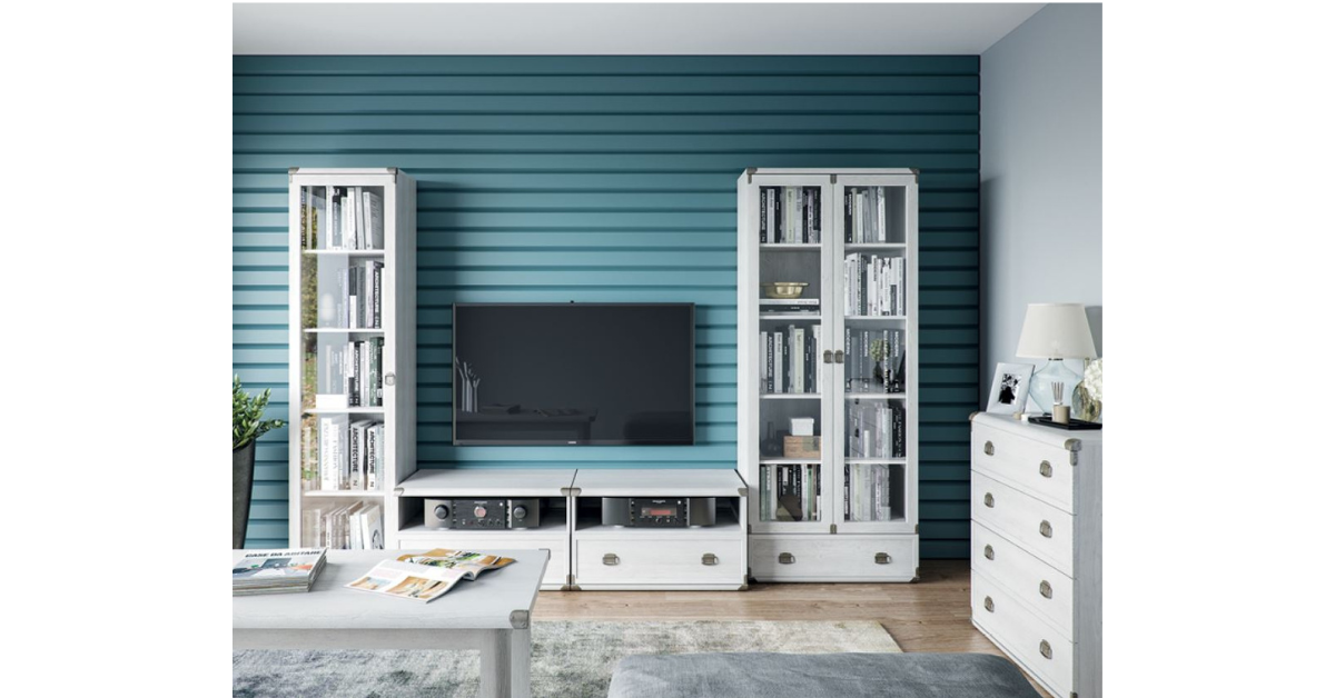 Indiana JWIT1D2S 50 vitrines szekrény (canyon fenyő) - Image 4