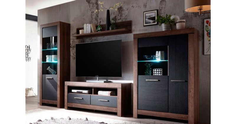 Belen REG1D1W vitrines szekrény