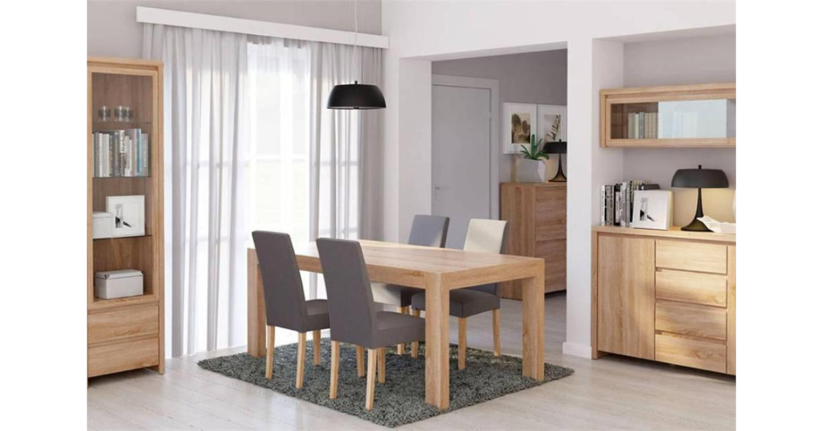 Kaspian KOM1D1SP komód (sonoma tölgy) - Image 9