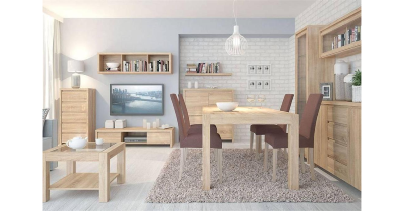 Kaspian KOM1D1SP komód (sonoma tölgy)