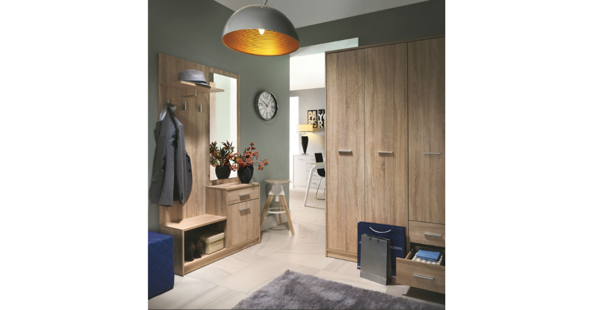 Nepo BIU1S íróasztal (sonoma tölgy/fehér) - Image 5