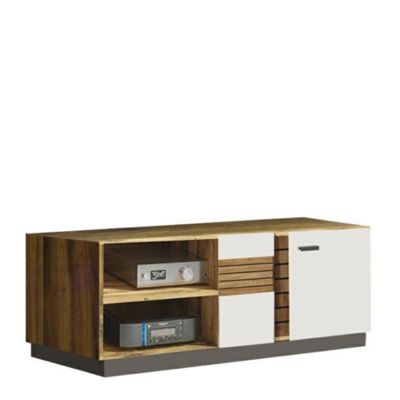 Val Gardena nappali szekrénysor sötét dió