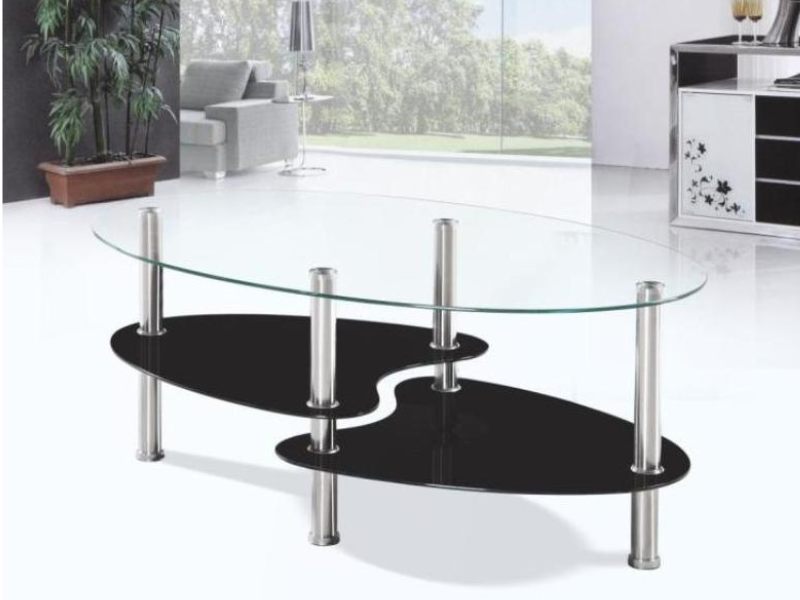 Venice dohányzóasztal fekete