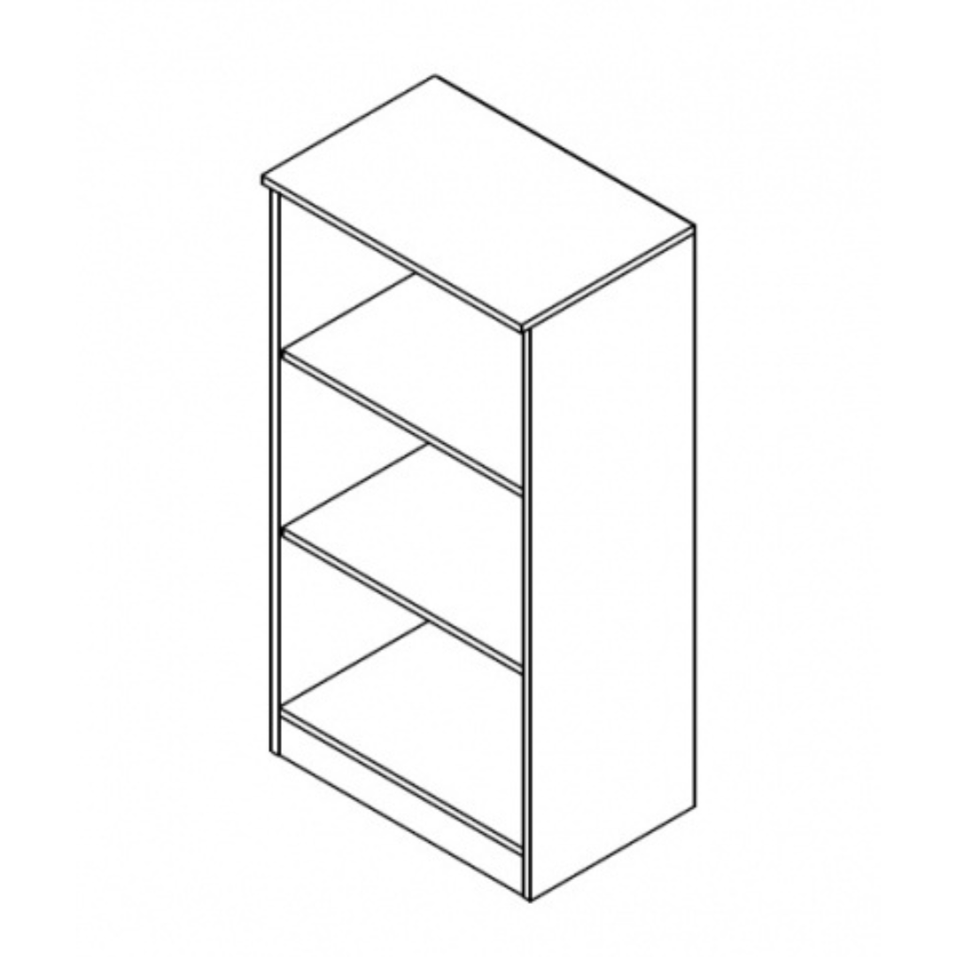 Office New KOM60 polcos szekrény - Image 3