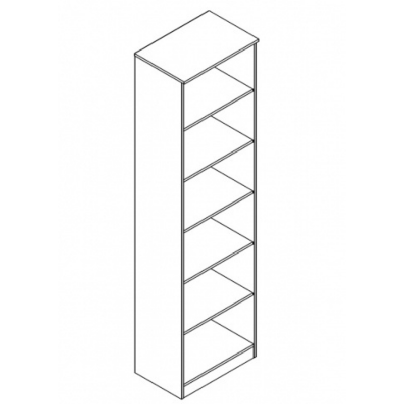 Office New REG60 polcos szekrény