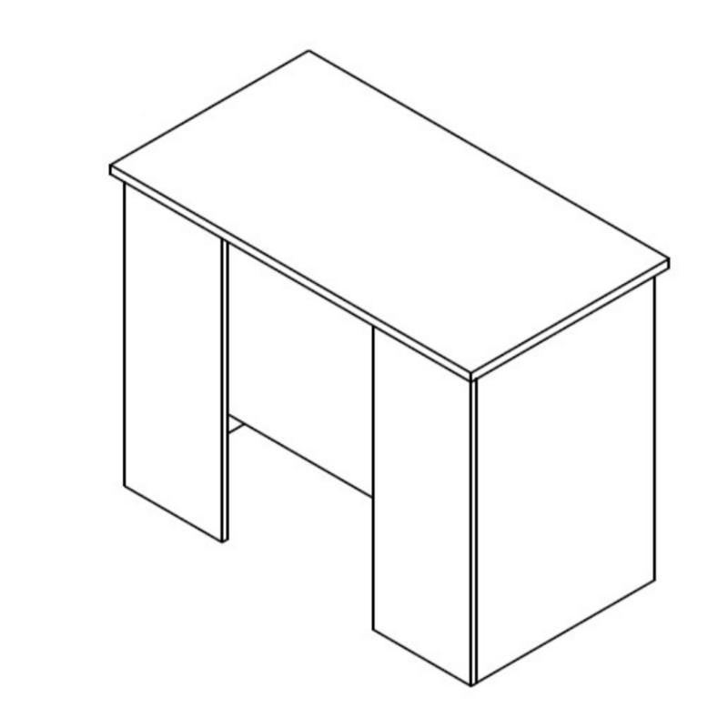 Office New BIU100 íróasztal