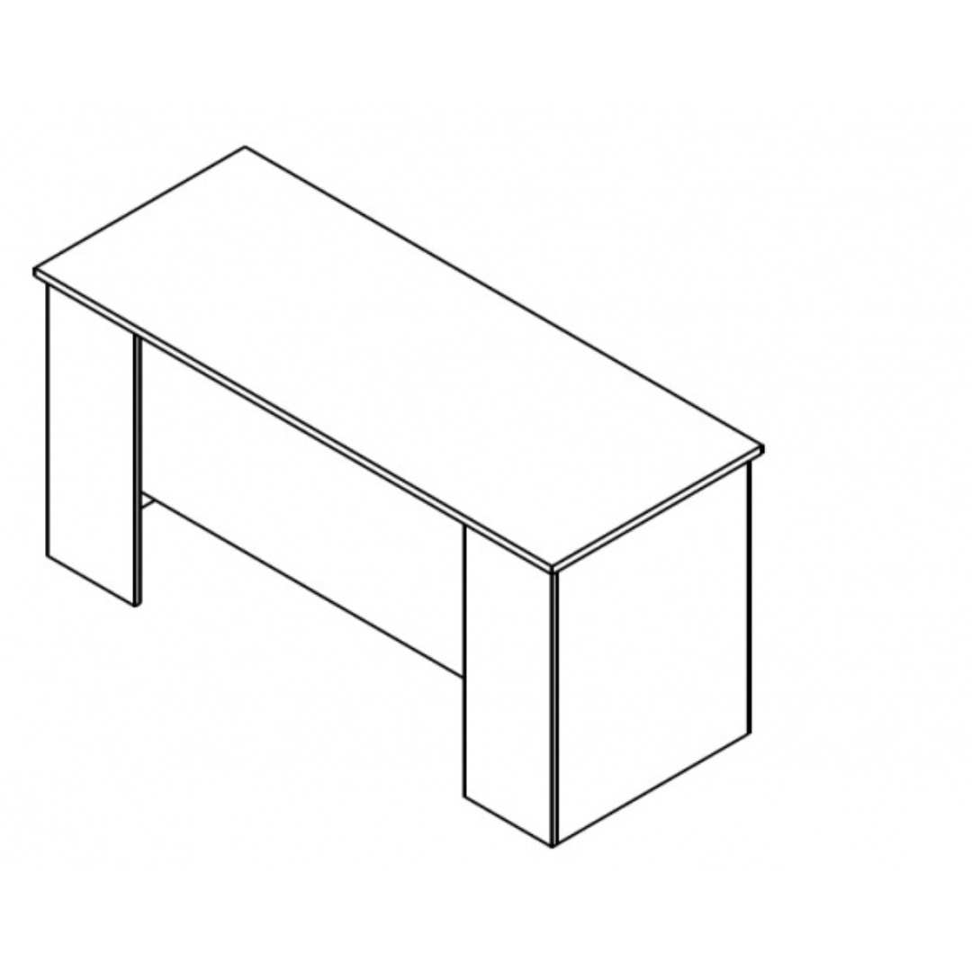 Office New BIU160 íróasztal - Image 6