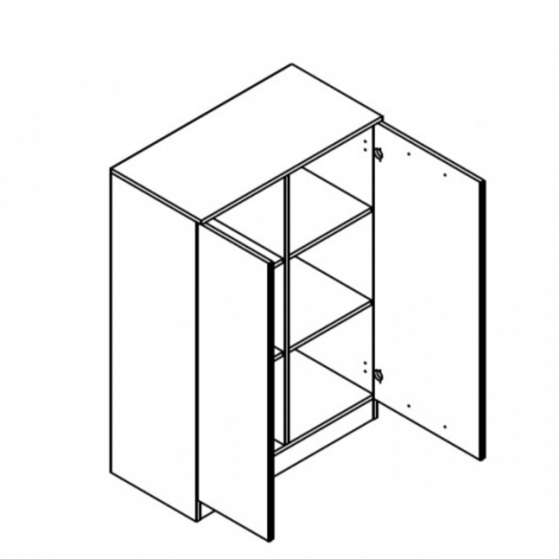 Office New KOM2D komód