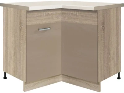 Premio PRE-16D alsó 1 ajtós sarokelem kosárral