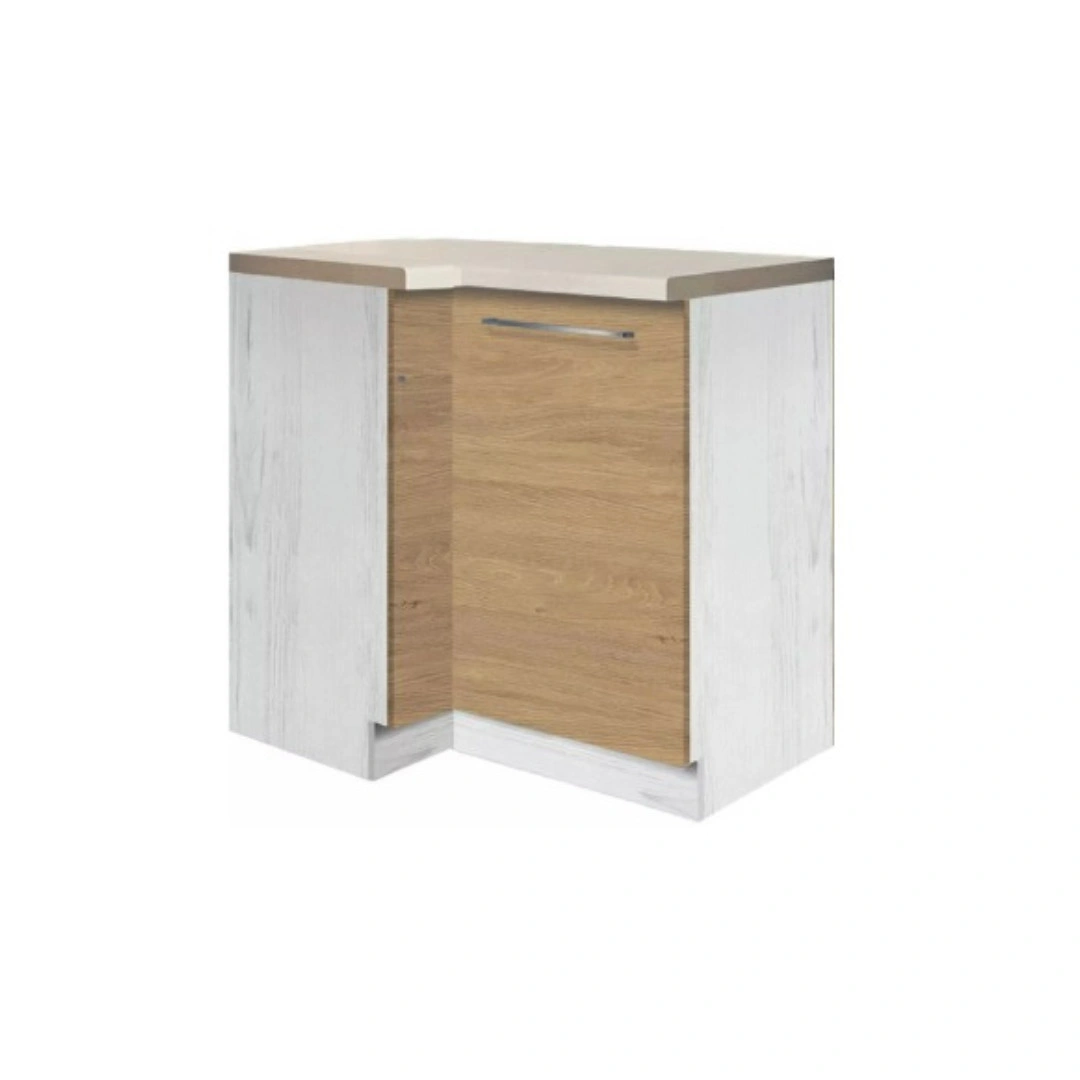 Creatíva CRE-14D alsó sarok elem polccal (tölgy)