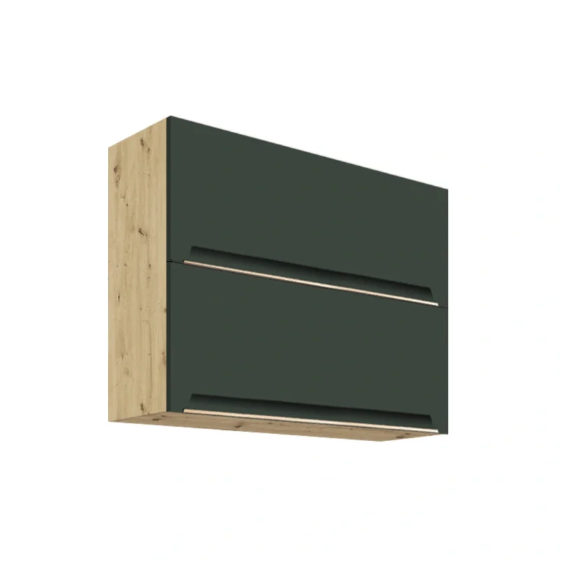 GLA-48G felső 2 ajtós, 80-as elem - zöld