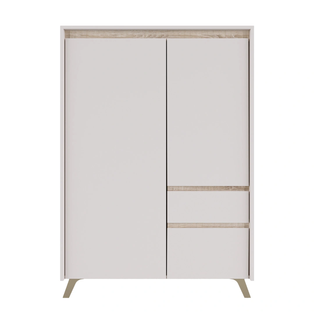 Lounge szekrény REG2D1S1K kasmír