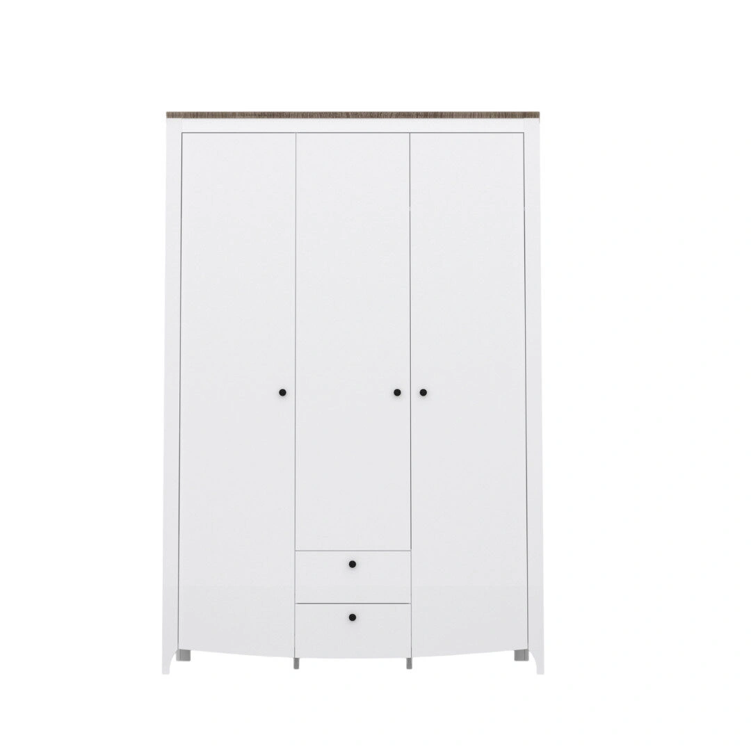 Karina SZF3D2S gardrób fehér sonoma trüffel