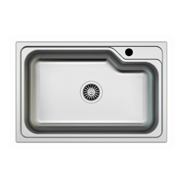 AS-91S prémium inox mosogató SZIFONNAL