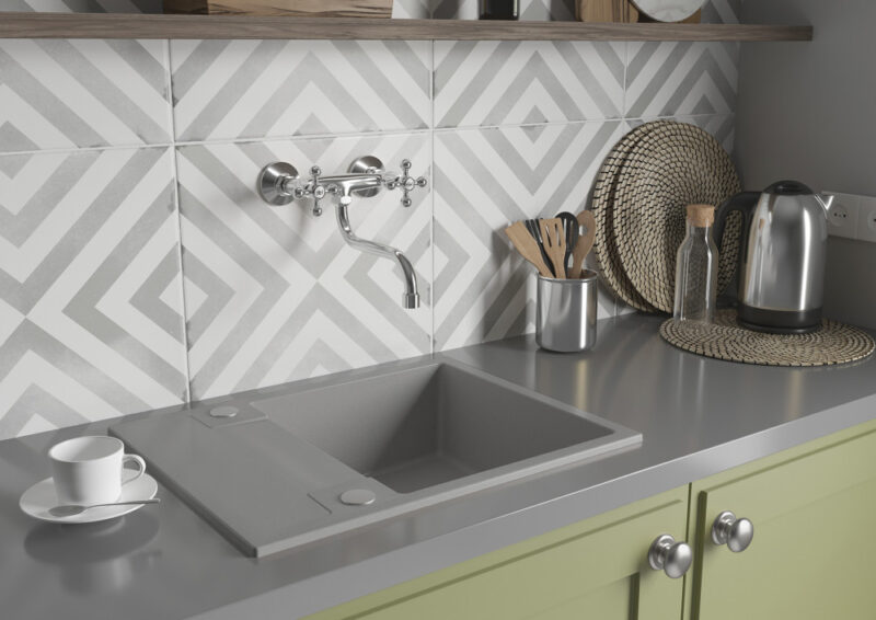 LAVEO STILO fali csaptelep, króm K.