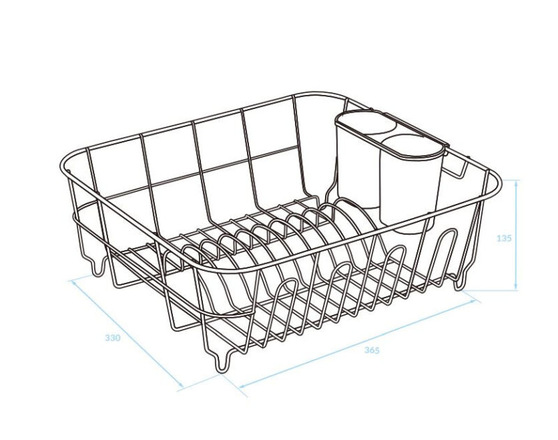 LAVEO BARI csepegtető szett, fekete