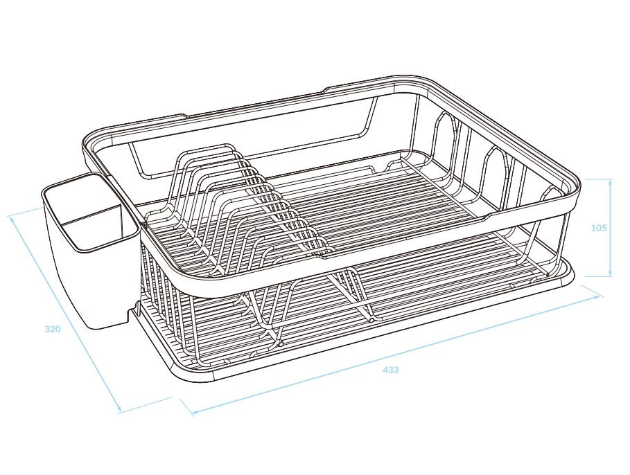 LAVEO Csepegtető szett, fekete / arany acél - Image 2