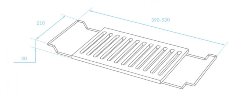 LAVEO teleszkópos csepegtető, bambusz