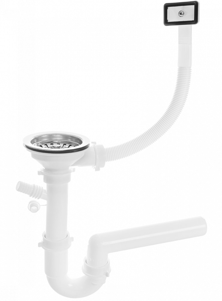 LAVEO Szifon, egymedencés mosogatóhoz, 3,5"