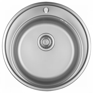 LAVEO ORION egykör inox mosogató szifonnal K.