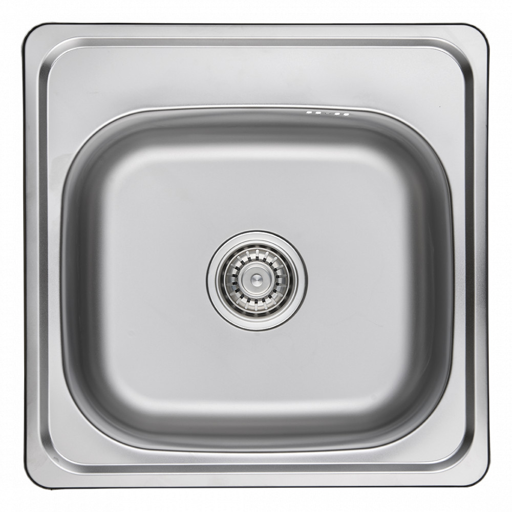 LAVEO STANDARD egymedencés inox mosogató szifonnal K.