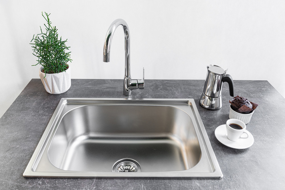 LAVEO MIKA nagymedencés mosogató, inox - Image 2